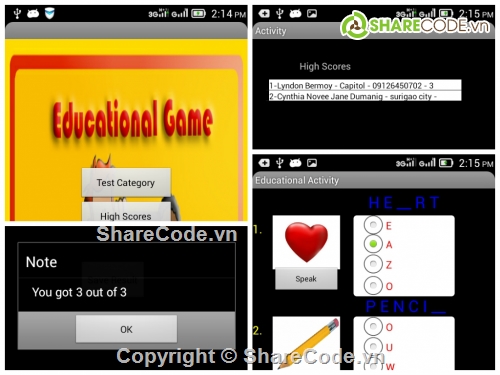 quiz game,Education game,android game